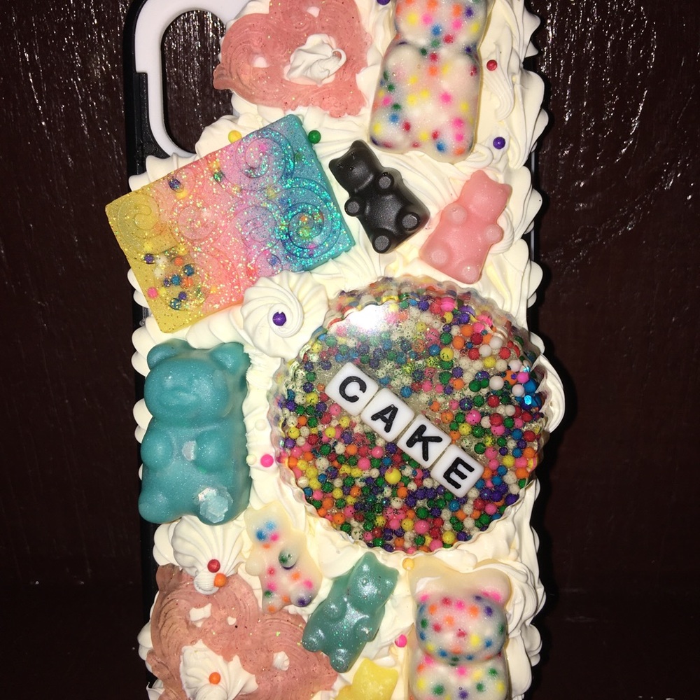 Kawaii Decoden iPhone X Case - Picture 2 of 6